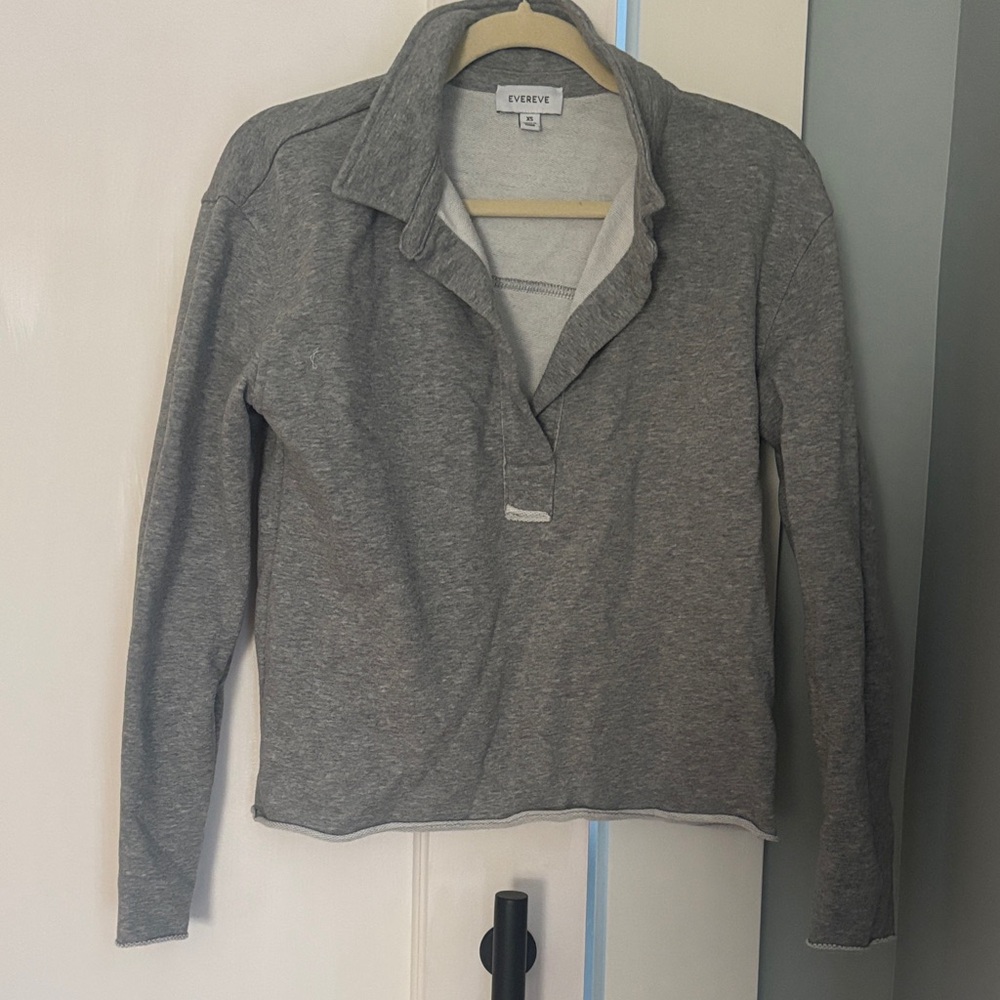 Evereve Charcoal Gray Sweatshirt